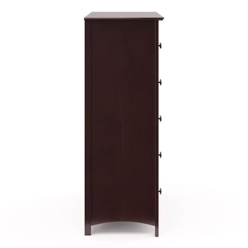 Kenton Espresso 5-Drawer Vertical Nursery Dresser