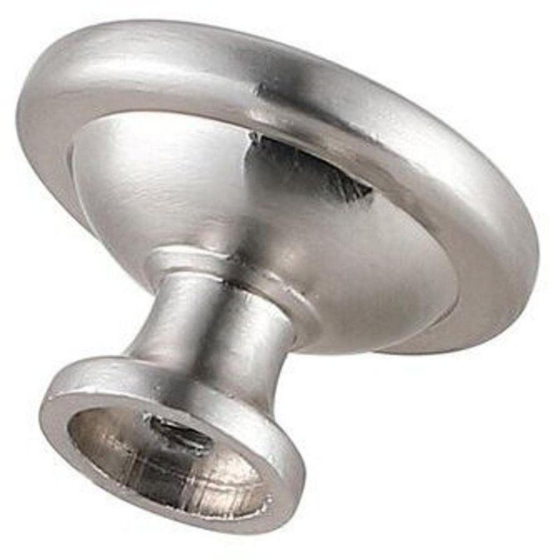 Elegant Lighting Garlande 1.2Inch Diameter Brushed Nickel Mushroom Knob Multipack (Set of 10)