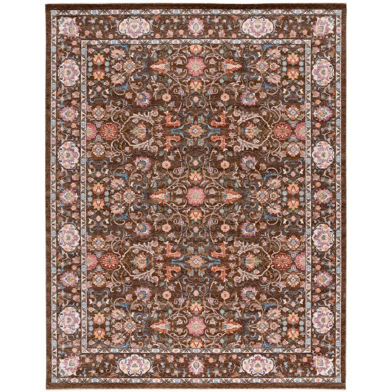 Crimson CMS224 Loomed Indoor Area Rug - Brown/Blue - 9'x12' - Safavieh