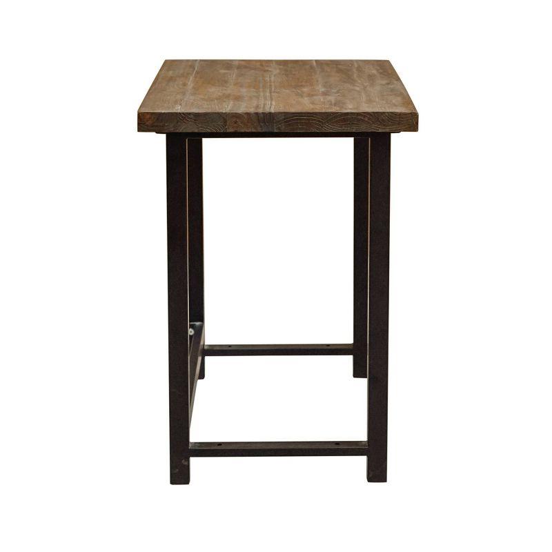 Pomona Metal and Solid Wood Desk - Alaterre Furniture