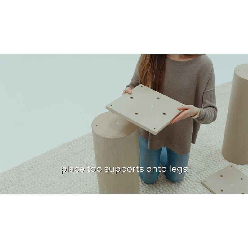 Maven Lane Maven Lane Lana Contemporary Wooden Console Table