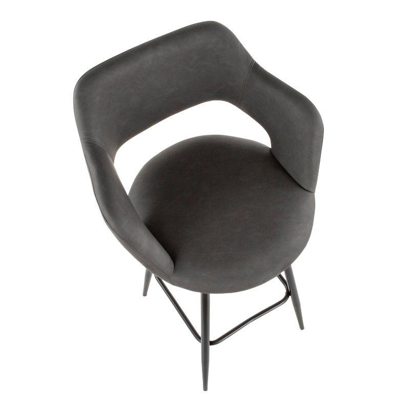 Everly Quinn Margarite Fixed-Height Counter Stool - Set Of 2