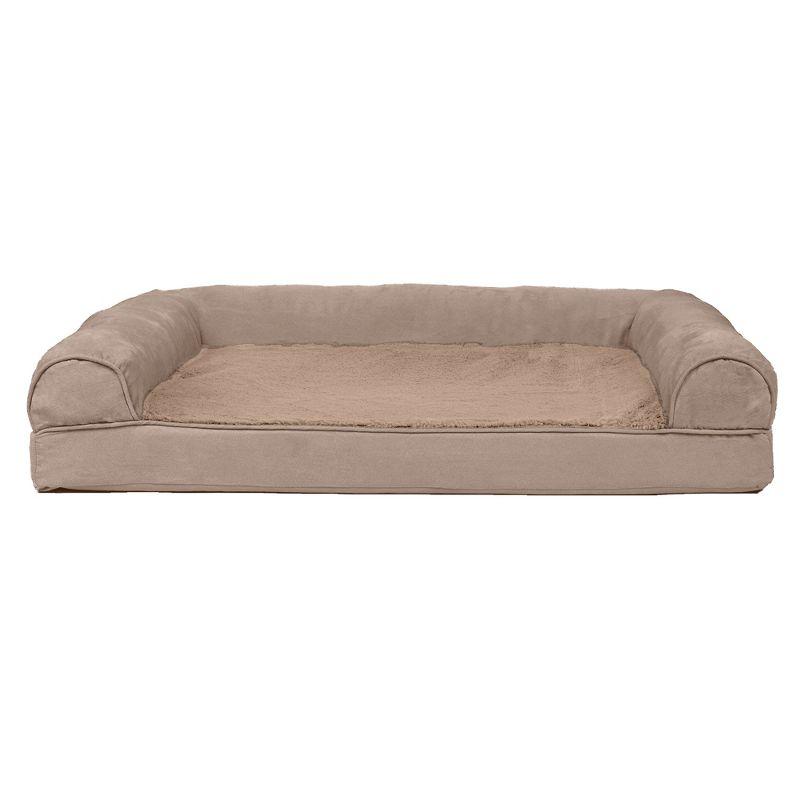 Orthopedic Suede Pet Bed