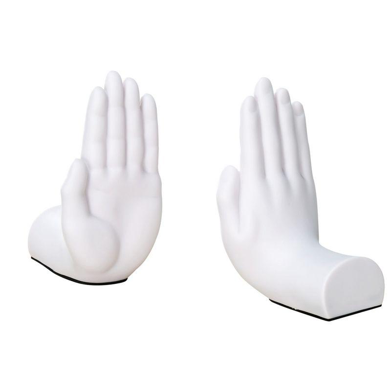 Wrought Studio™ Modern & Contemporary Resin Non-Skid Bookends (Set of 2)