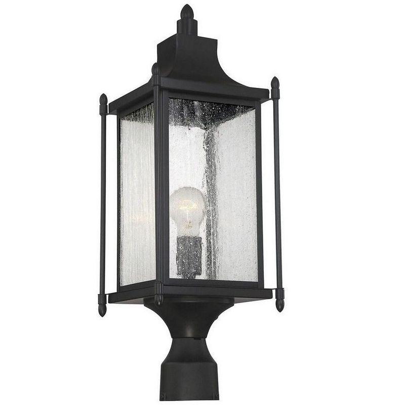 Savoy House Dunnmore 1 - Light Post Light in  Black