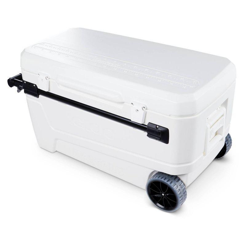 Igloo Glide Pro Hard Sided 110qt Portable Cooler - White