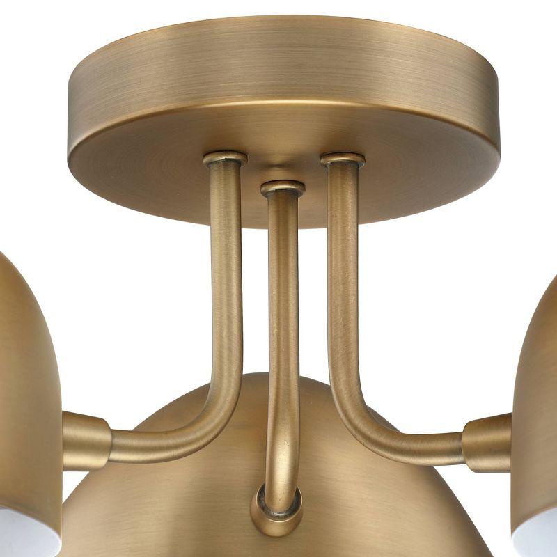 Nathan James Argo Flush Mount Gold