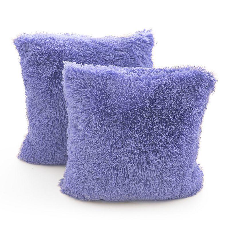 Faux Fur Throw Pillow