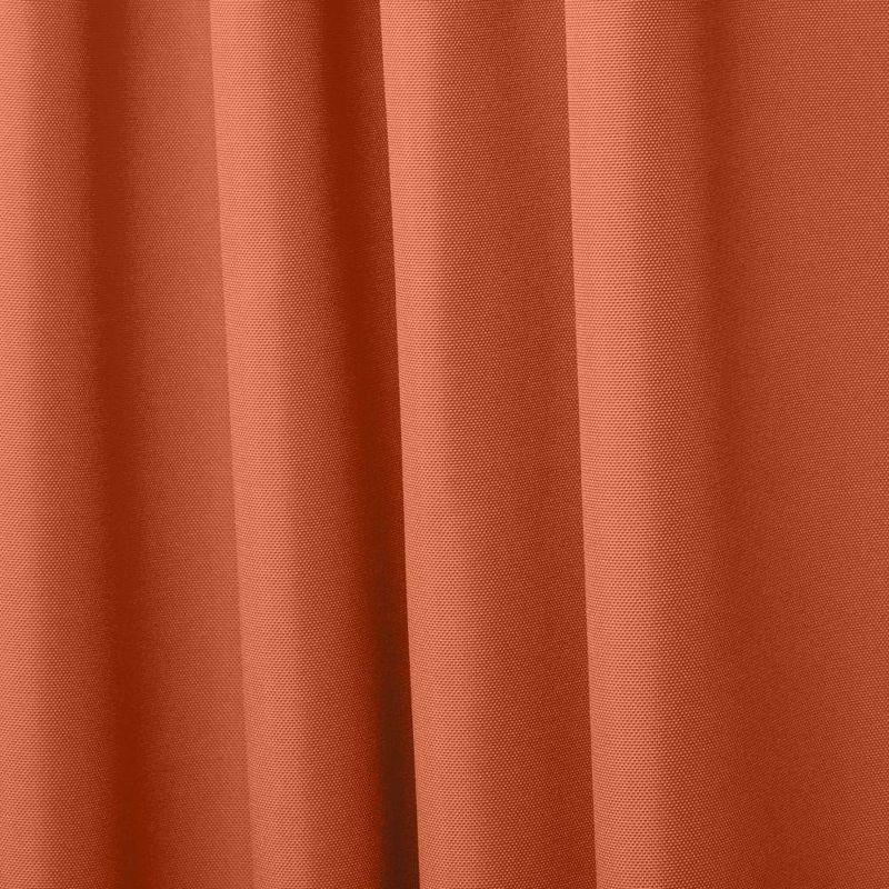 Amalgamated Textiles Polyester Semi Sheer Curtain Pair (Set of 2)