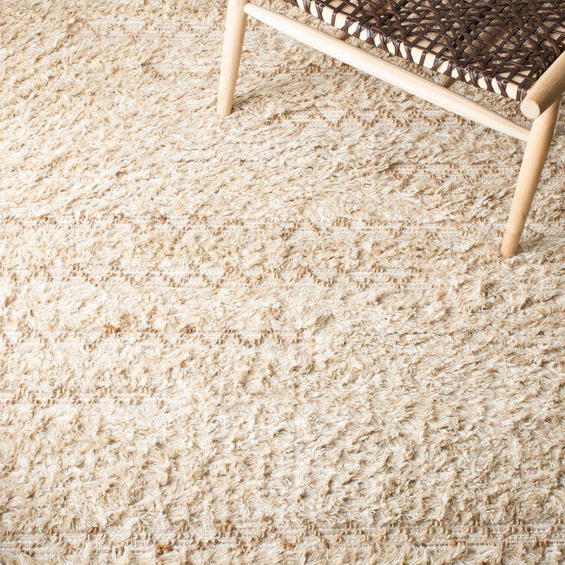 Natura NAT720 Hand Loomed Indoor Area Rug - Beige/Natural - 5'x8' - Safavieh