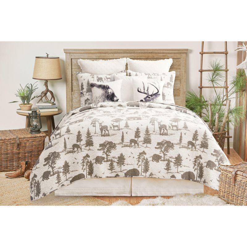 C&F Home Hillside Royal Rustic Lodge Cotton Quilt Set  - Reversible and Machine Washable