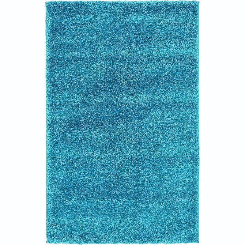Unique Loom 3' 3 x 5' 3 Solo Calabasas Turquoise Area Rug