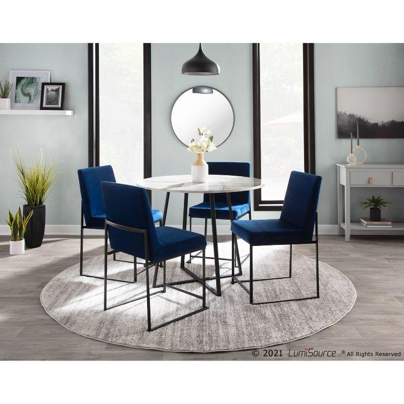 Set of 2 High Back Fuji Dining Chairs