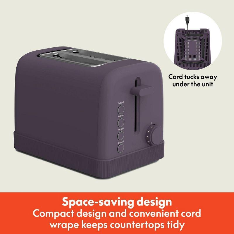 bella 2-Slice Toaster Plum