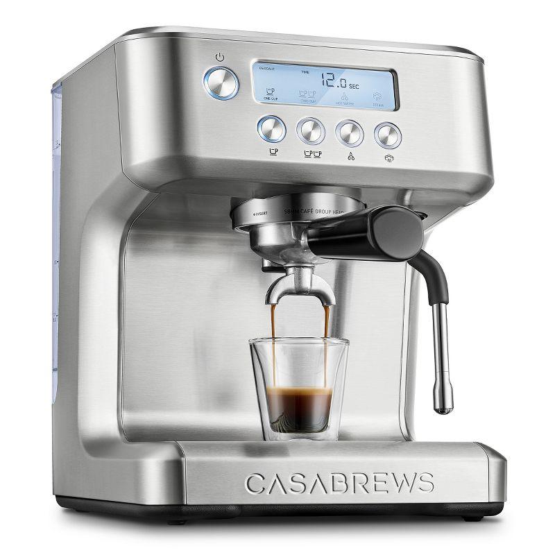 CASABREWS Ultra 20 Bar Espresso Machine W/ Lcd Display,powerful Milk Frother