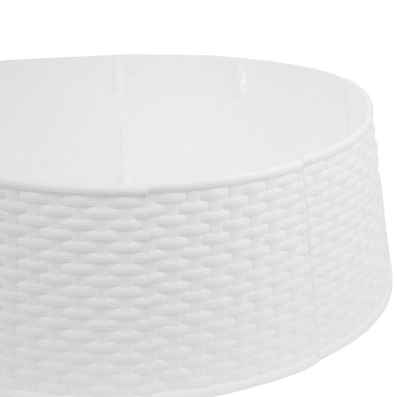 Northlight Seasonal Rattan Pattern Christmas Tree Collar