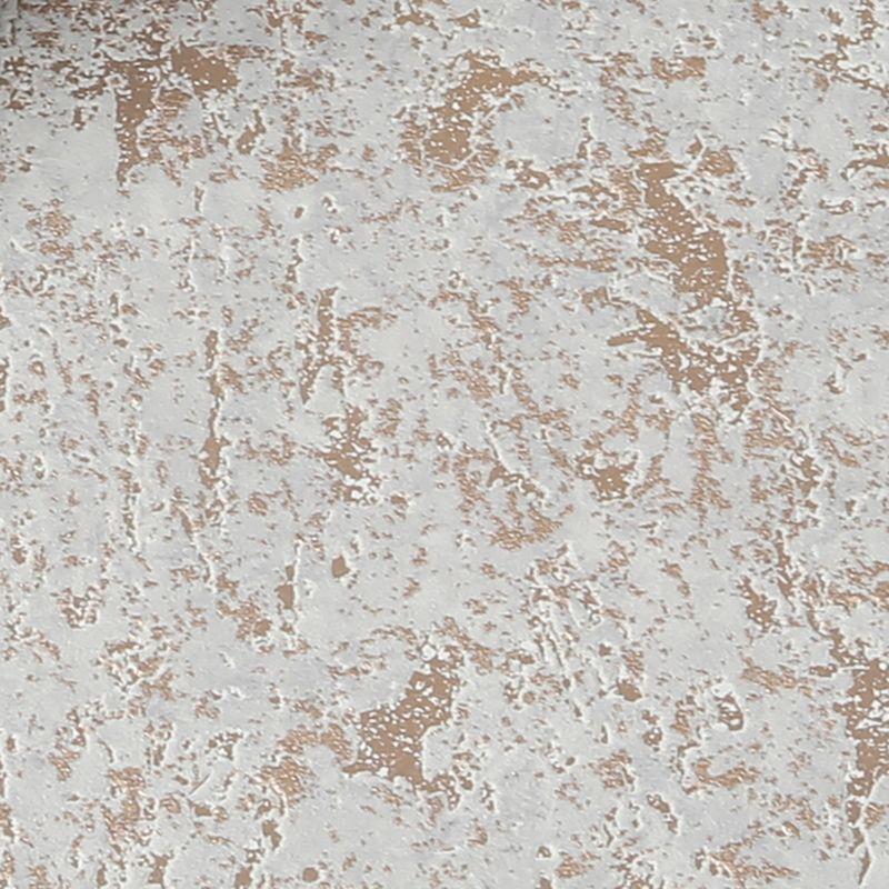 Milan Texture Rose Gold and Grey Wallpaper