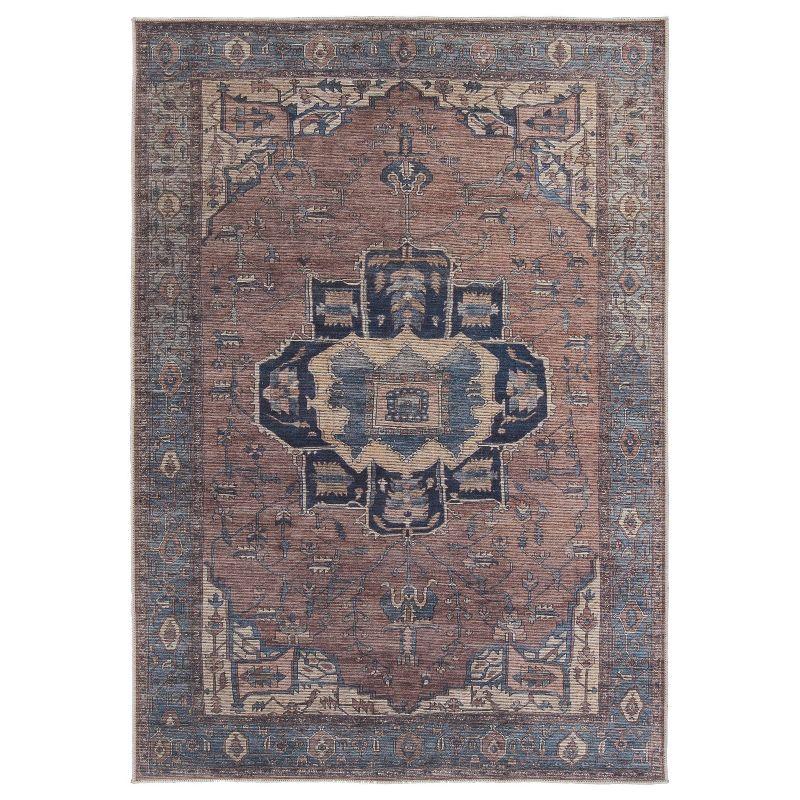 Vibe by Barrymore Medallion Area Rug Blue/Dark Brown - Jaipur Living