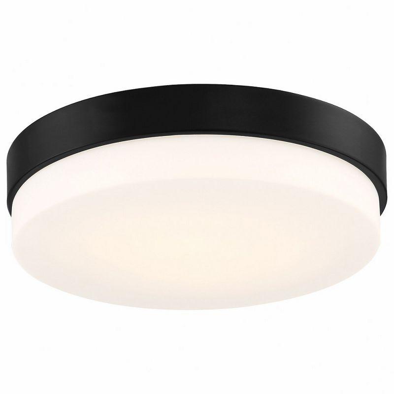 Access Lighting Roma 1 - Light Flush Mount in  Matte Black