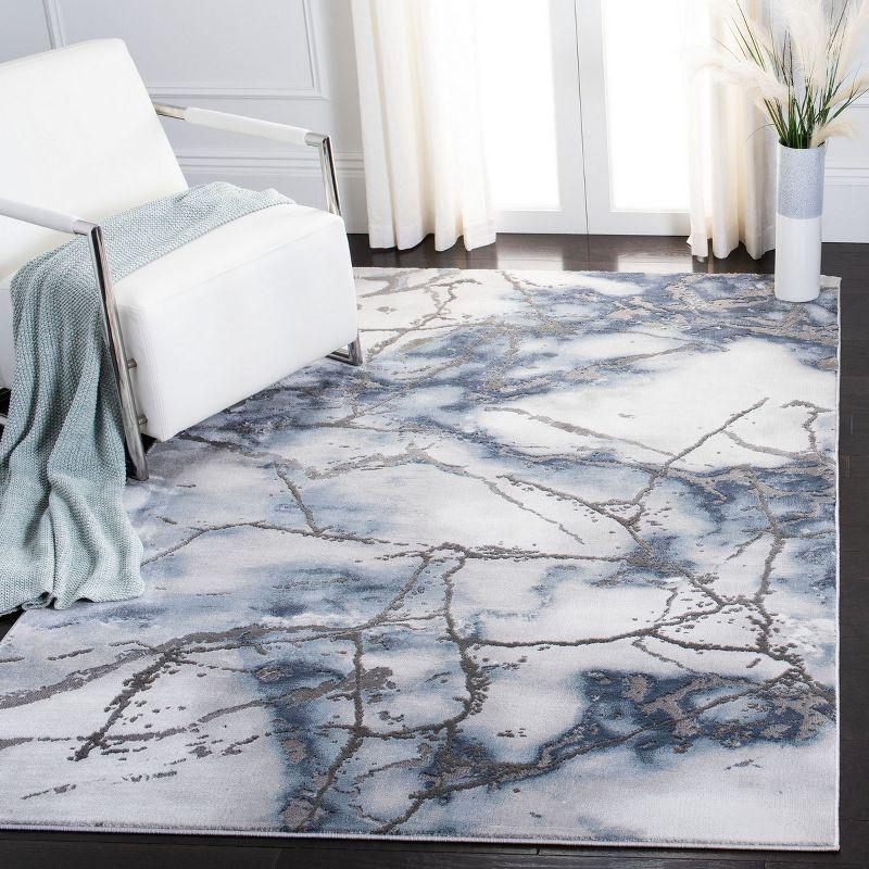 Craft CFT877 Loomed Indoor Area Rug - Grey/Blue - 12'x15' - Safavieh