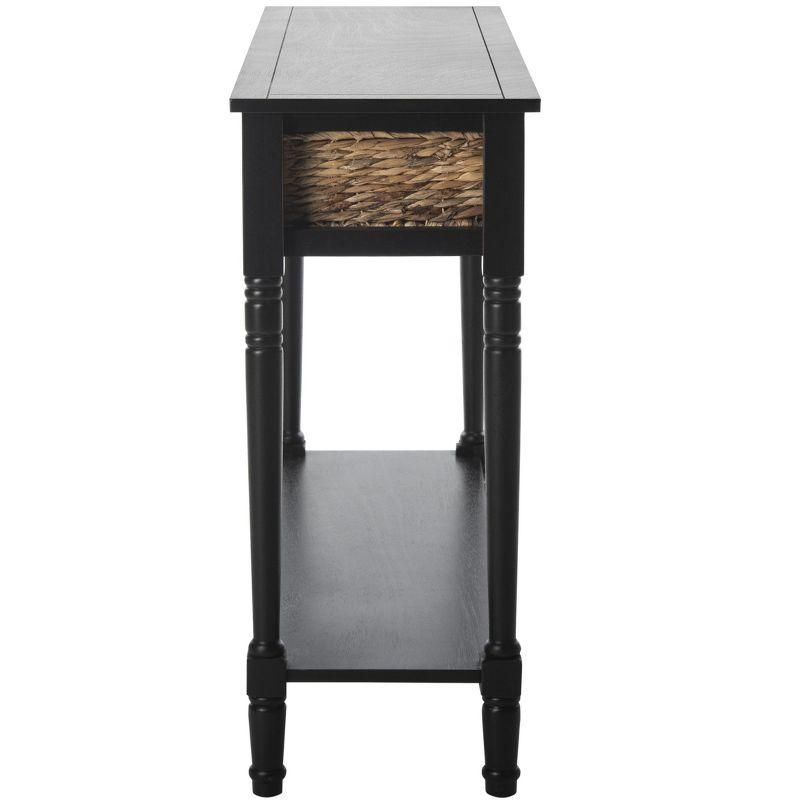 Christa Console - AMH5737A - Black - Safavieh Couture