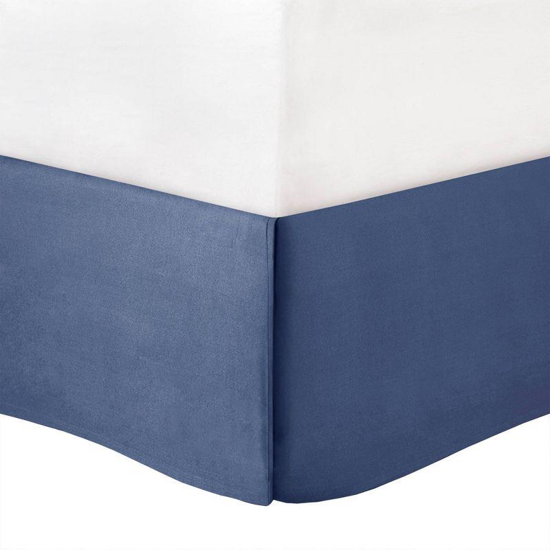 Madison Park Jenson 7 Piece Color Block Stripe Comforter Set with Throw Pillows