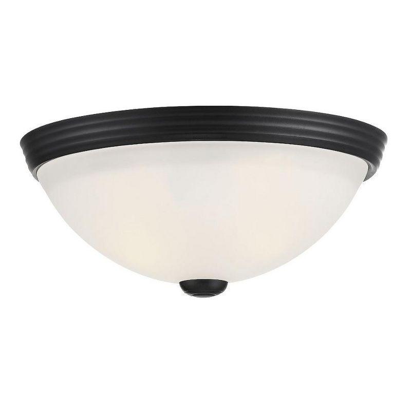 Savoy House NULL 2 - Light Flush Mount in  Black