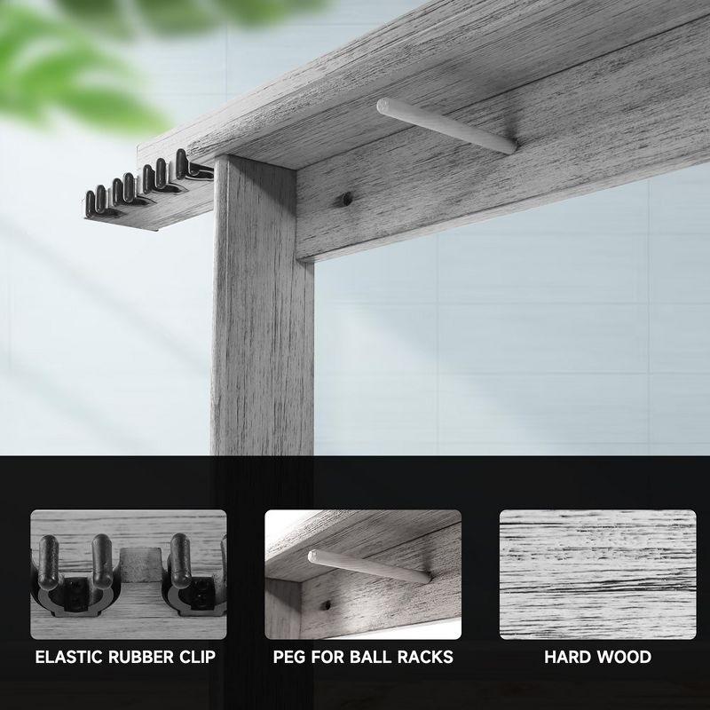 GSE Games & Sports Expert GSE Games & Sports Expert Wood Pool Cue Rack