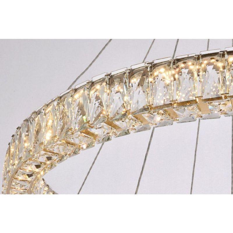 Elegant Lighting Monroe 2 - Light Chandelier in  Gold