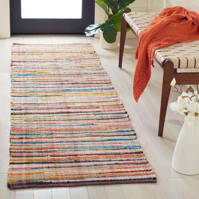 Rag Area Rug RAR240 Hand Woven Area Rug  - Safavieh