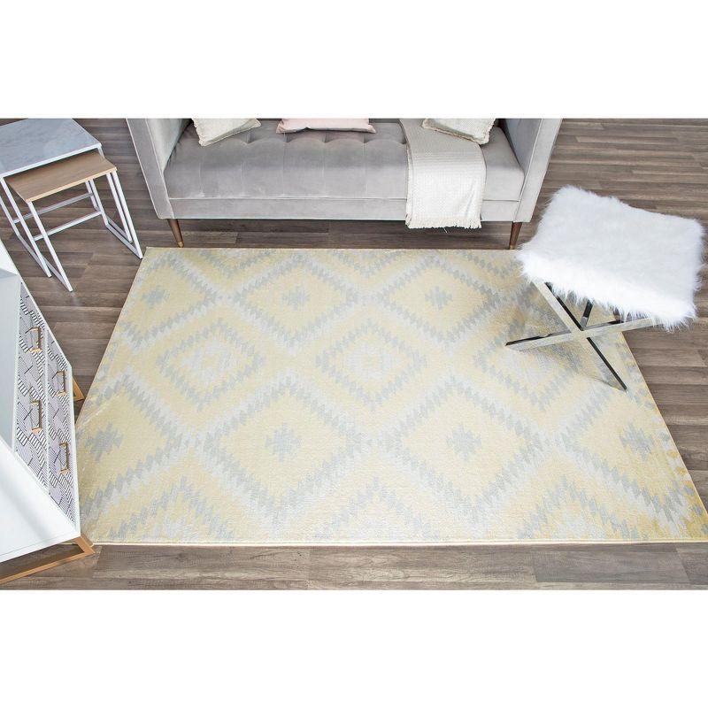 Bodrum Tribal Sunflower Area Rug