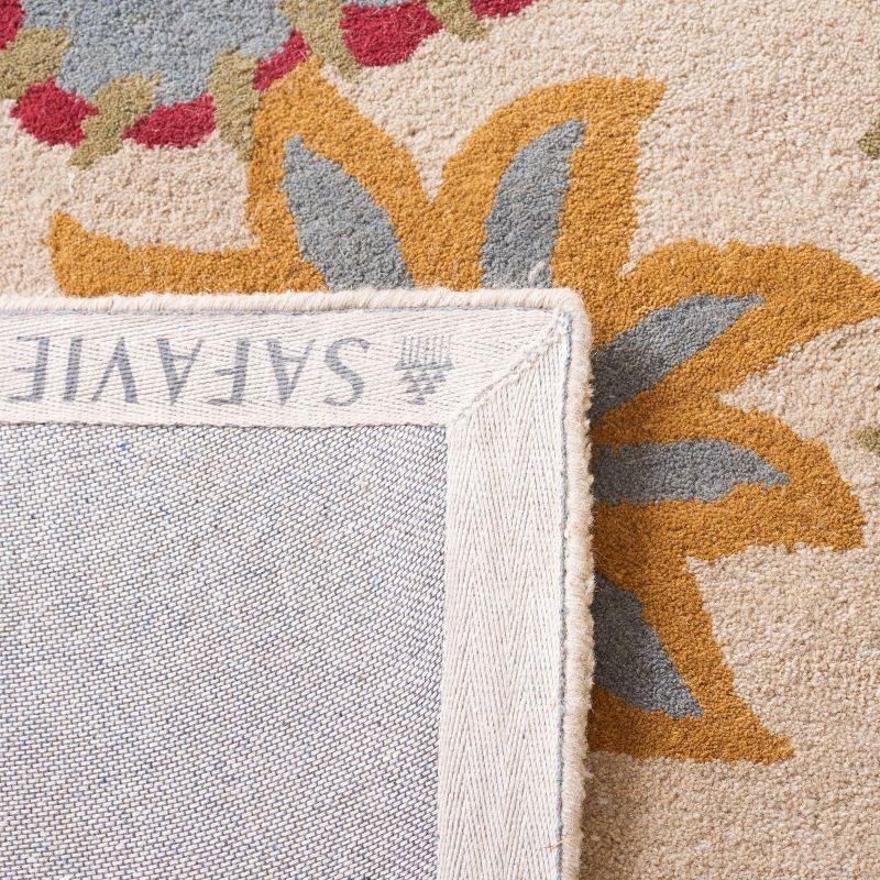 Soho SOH702 Hand Tufted Indoor Area Rug - Ivory/Sage - 7'6"x9'6" - Safavieh