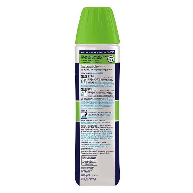 BISSELL Pet Oxy BOOST 16oz. Enhancing Carpet & Upholstery Formula - 16131: Non-Toxic Cleaner, Stain Remover, Fresh Scent
