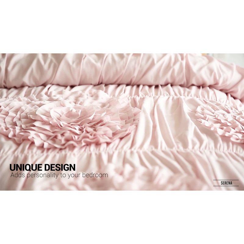 Lush Decor Serena Microfiber Traditional Comforter Set