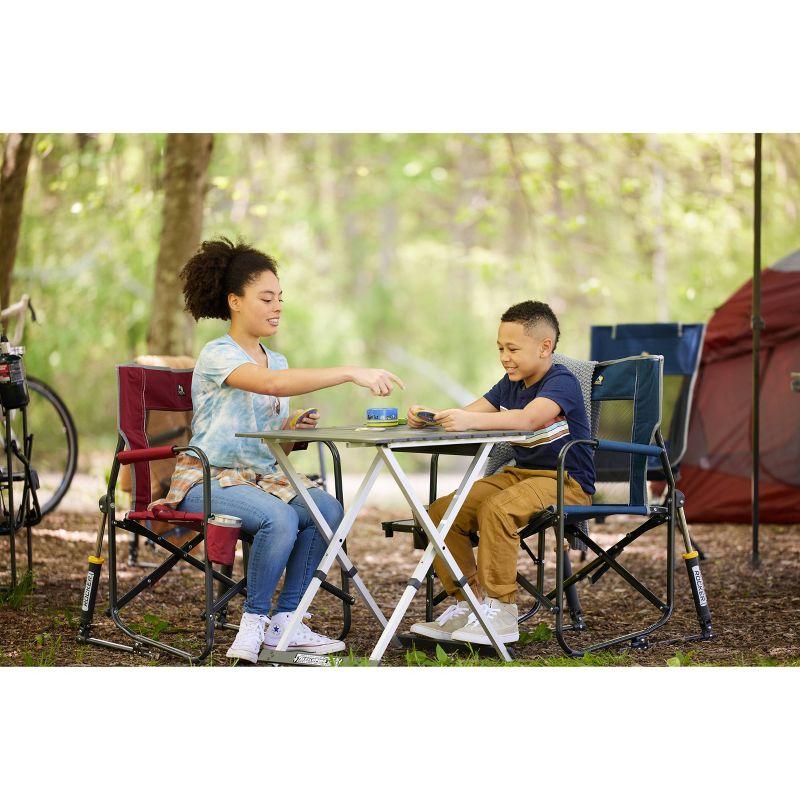 GCI Outdoor Compact Aluminum Portable Folding Camp Table - Black