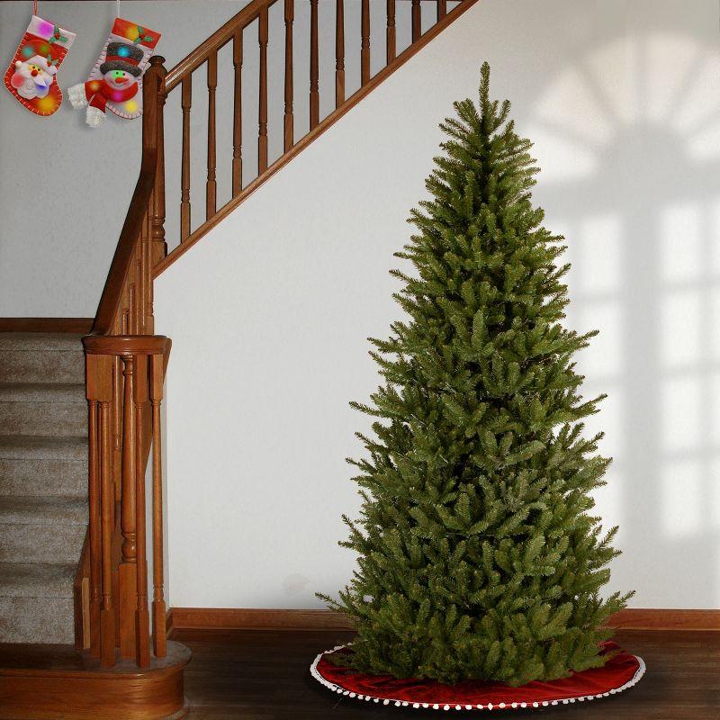 Unlit Slim Natural Fraser Fir Artificial Christmas Tree - National Tree Company