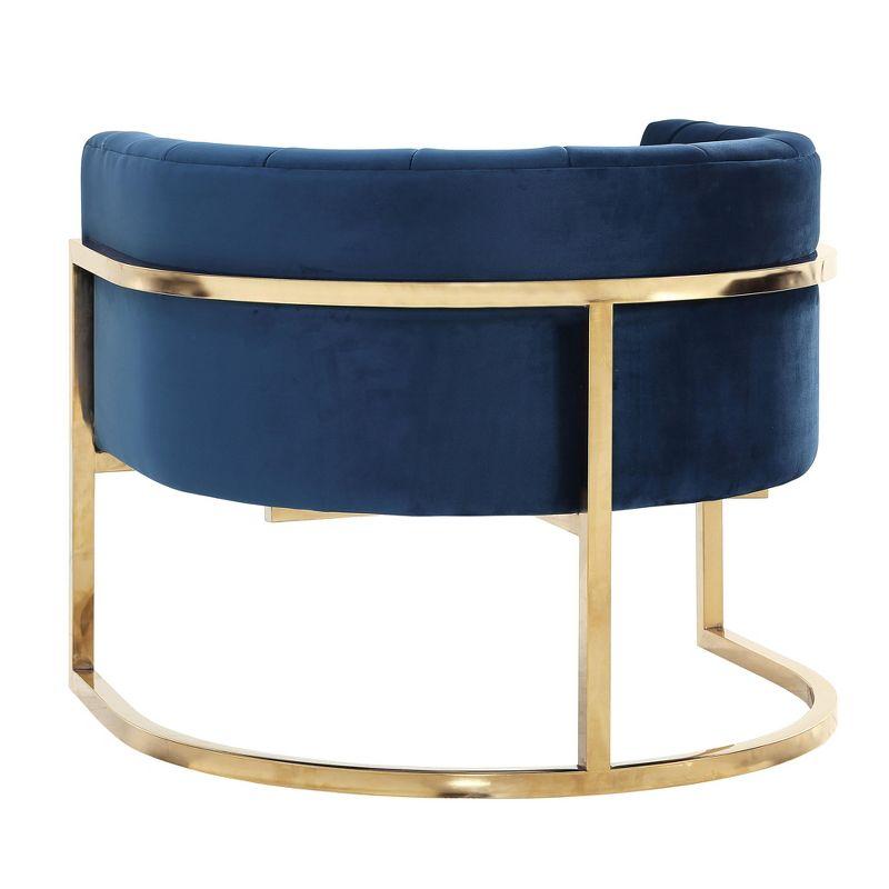 Velvet Barrel Chair