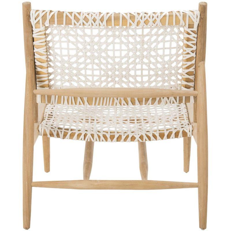 Kazbah Genuine Leather Side Chair