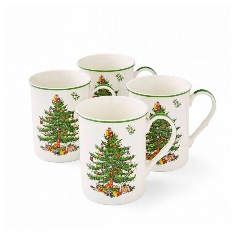 Spode Christmas Tree Stacking Mugs