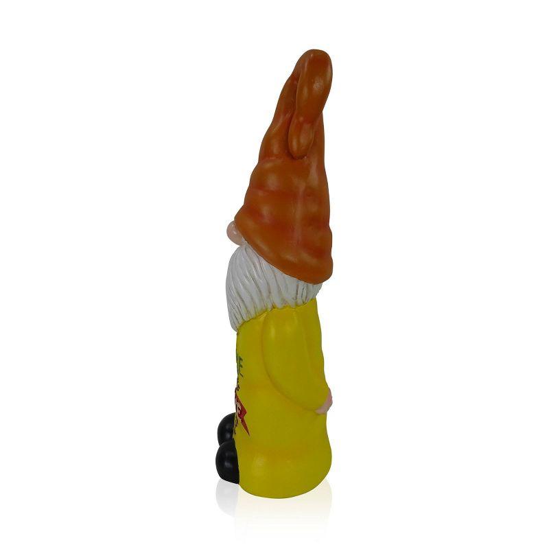 24" Magnesium Oxide "To Gnome Me is To Love Me" Indoor/Outdoor Garden Gnome Statue Orange/Yellow - Alpine Corporation