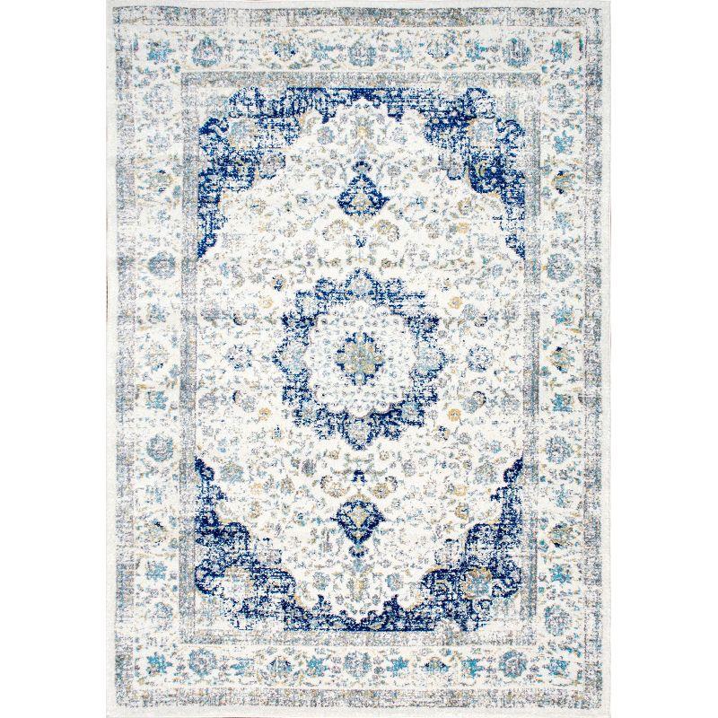 Nuloom Verona Vintage Persian Indoor Area Rug, 2' x 3', Blue