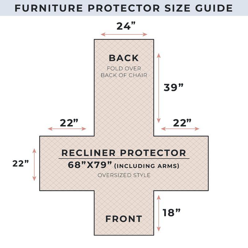 Reversible Quilted Sofa Furniture Protector - Great Bay Home