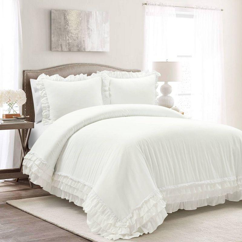 Lush Decor Cotton Duvet Cover Set