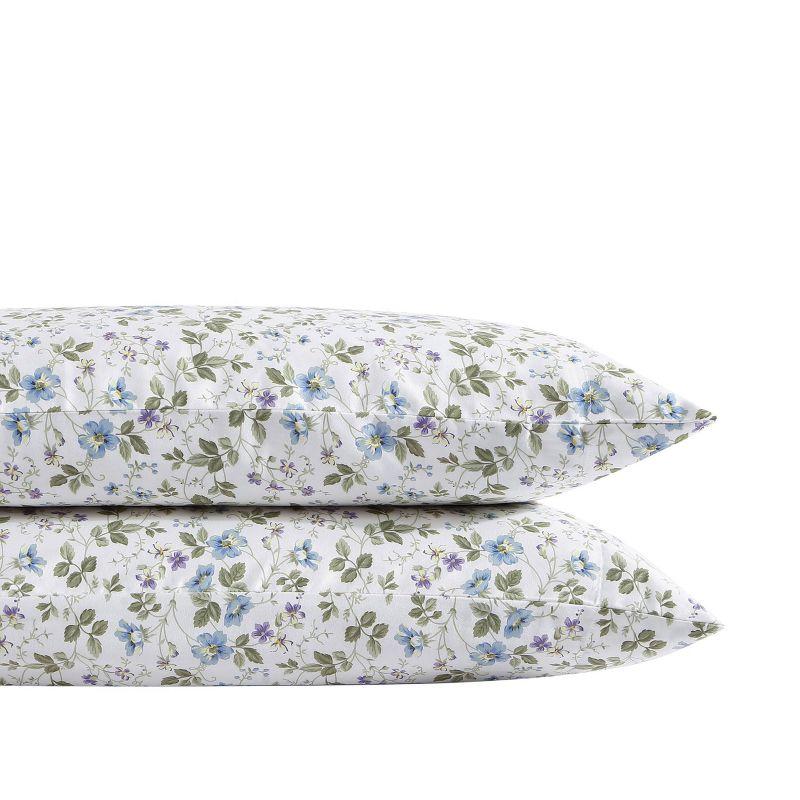 300 Thread Count Printed Pattern Pillowcase - Laura Ashley