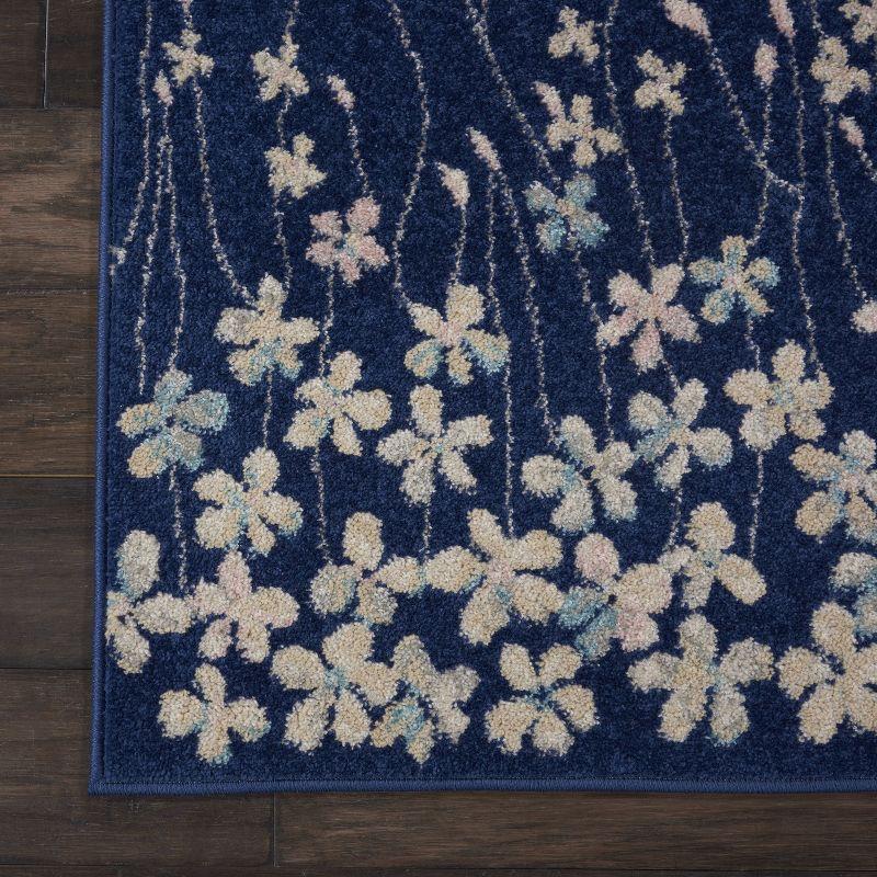 Nourison Tranquil Bohemian Botanical Bloom Area Rug