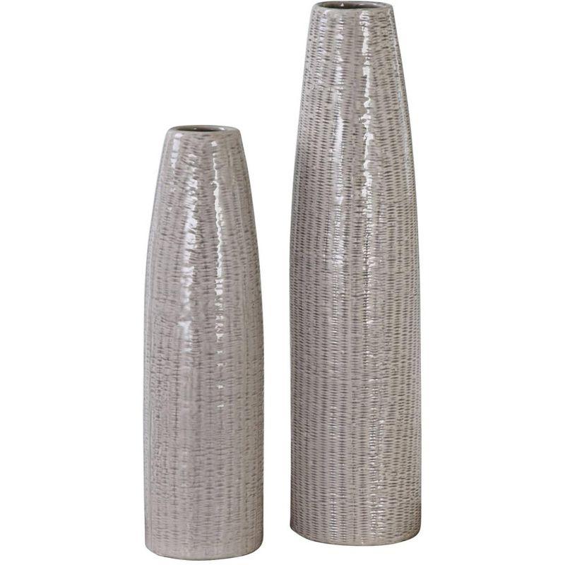 Henning Decorative Vases (Set of 2) - Gray