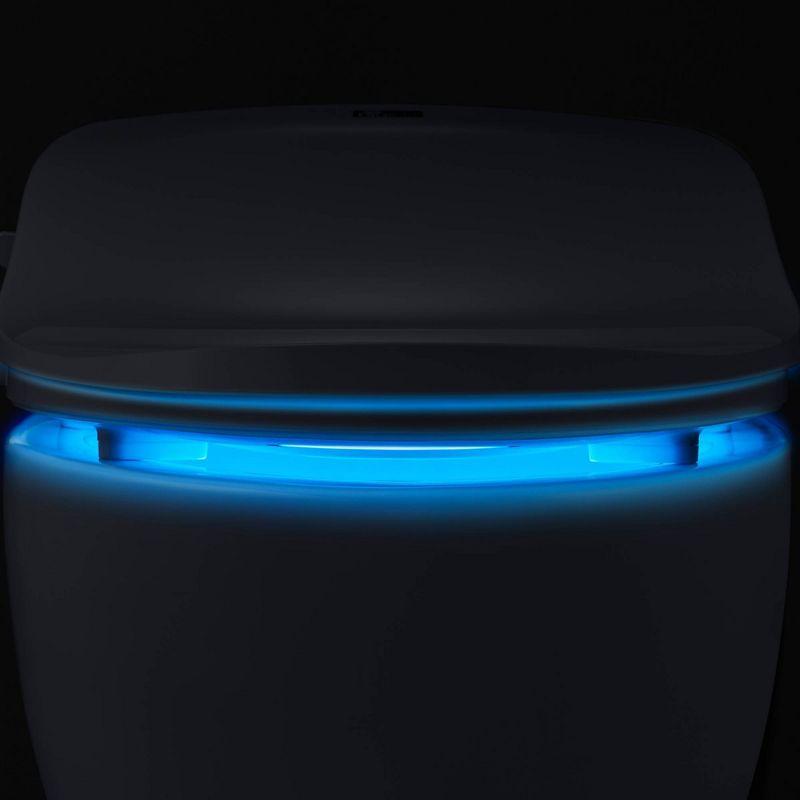 Slim One Bidet Round Toilet Seat White - Bio Bidet by Bemis