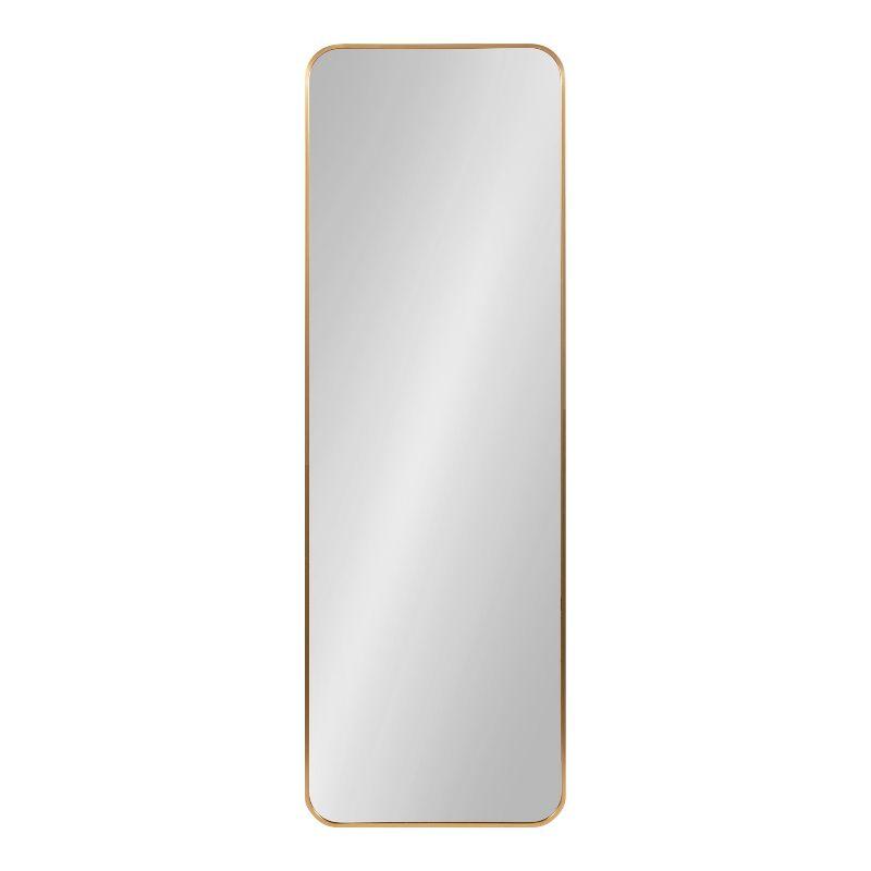 Kate and Laurel Zayda Radius Rectangle Framed Wall Mirror