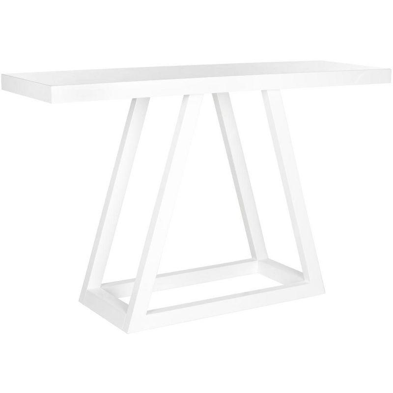 Sutton Console Table - White - Safavieh.