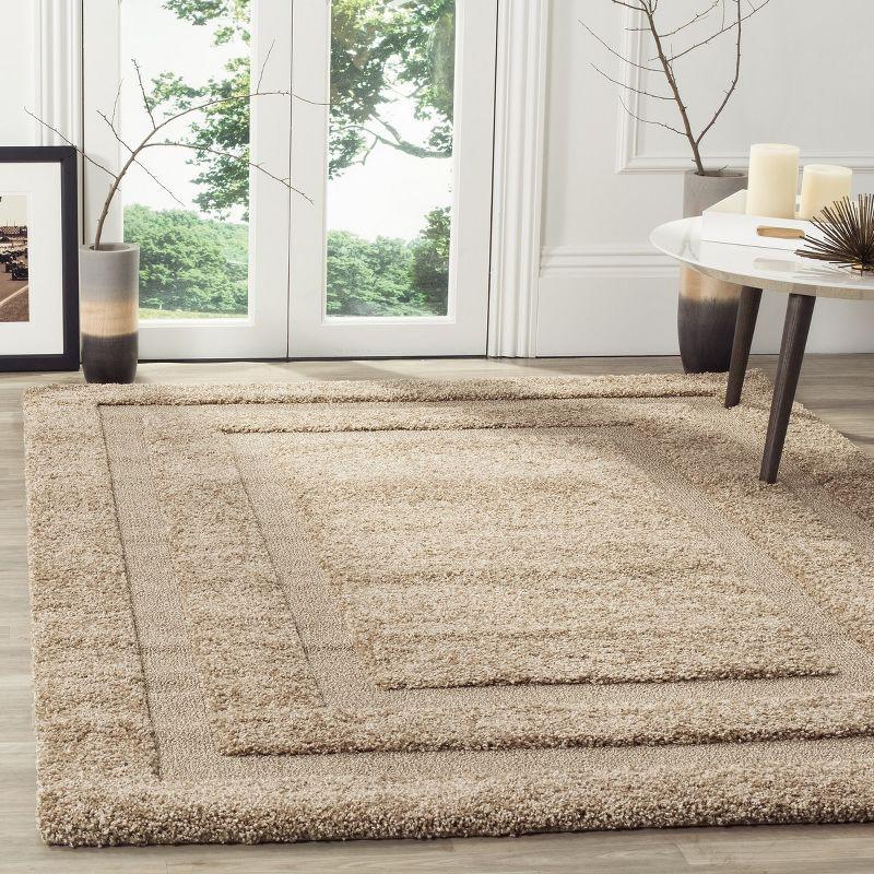 Florida Shag SG454 Power Loomed Area Rug  - Safavieh